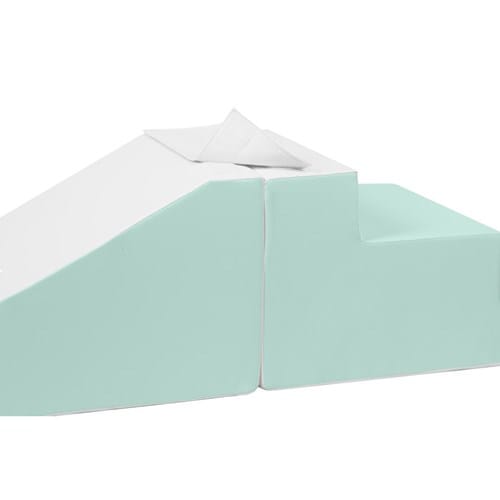 Lot de 2 grands blocs en mousse menthe