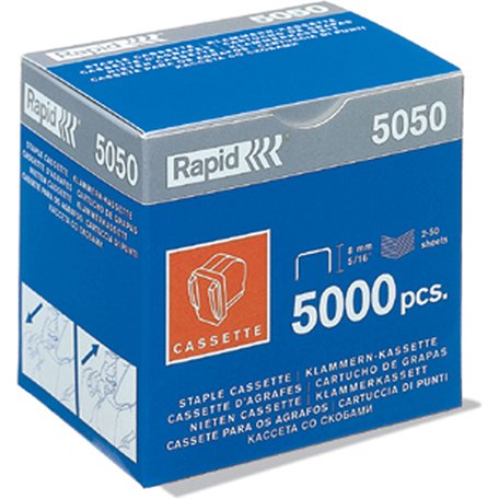 Agrafe Rapid pour agrafeuse R5050 – Cassette de 5000