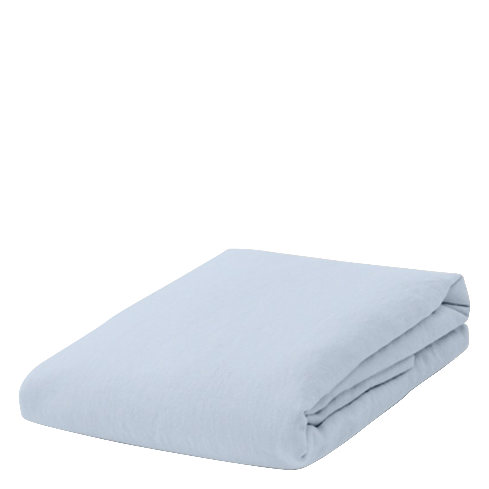 Drap housse en lin| Bleu