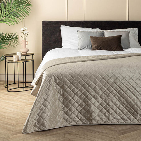 Bedsprei Velvet - Ruit