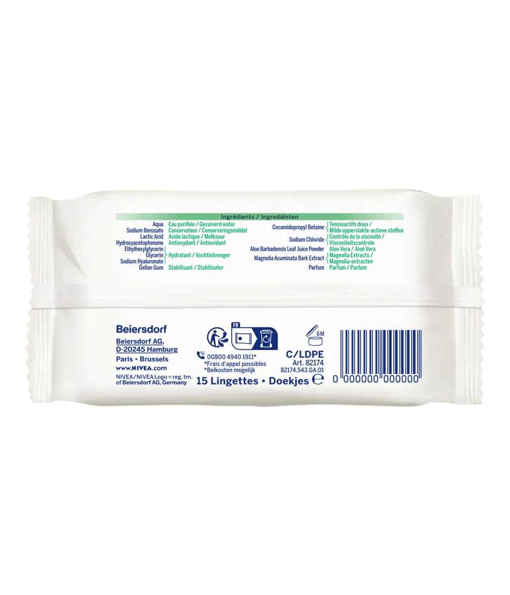 LINGETTES HYGIENE INTIME INTIMO AQUA