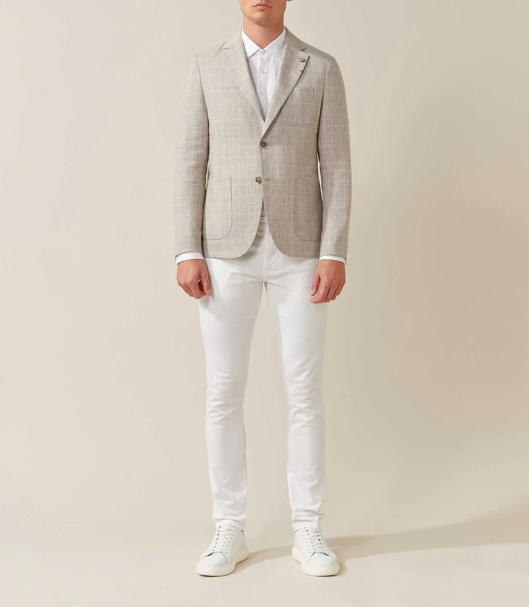 Veste casual beige 