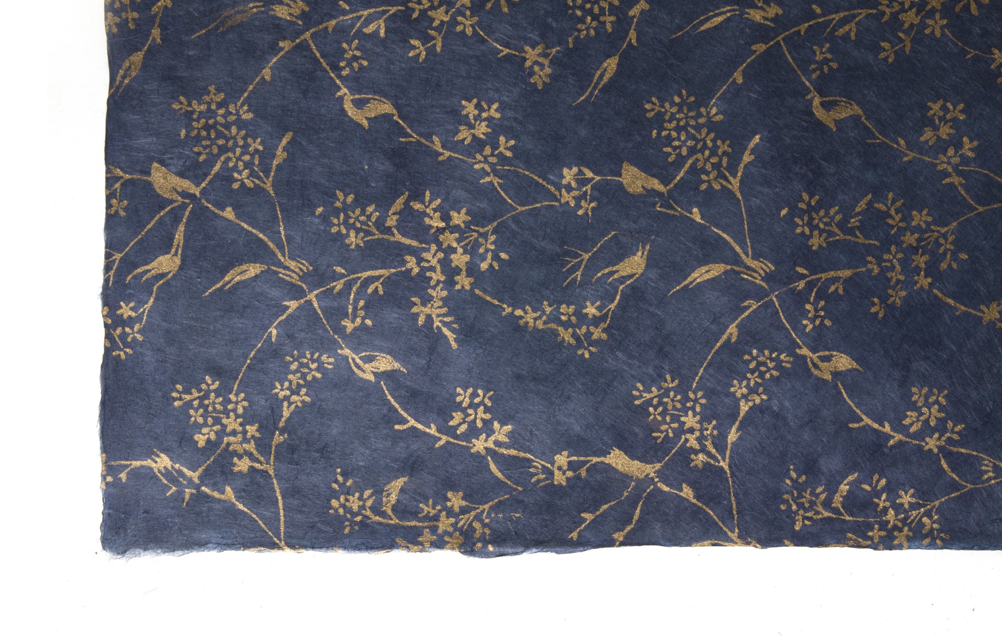 Geschenkpapier 'Royal', blau-gold, L 76 cm, B 50 cm günstig bestellen