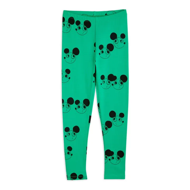 Mini Rodini Legging Coton Bio Ritzrats | Vert