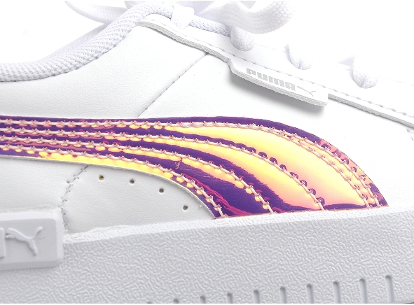 Puma basses enfant ps jada  holo carina lift blanc