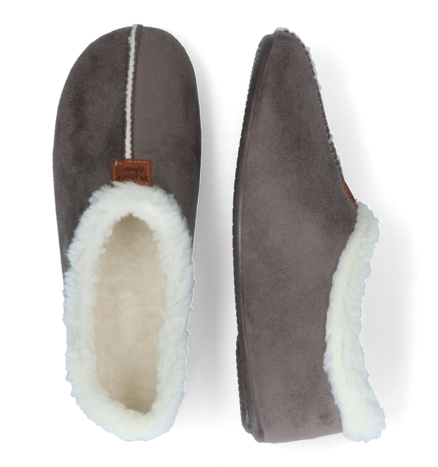 Pantoffels grijs