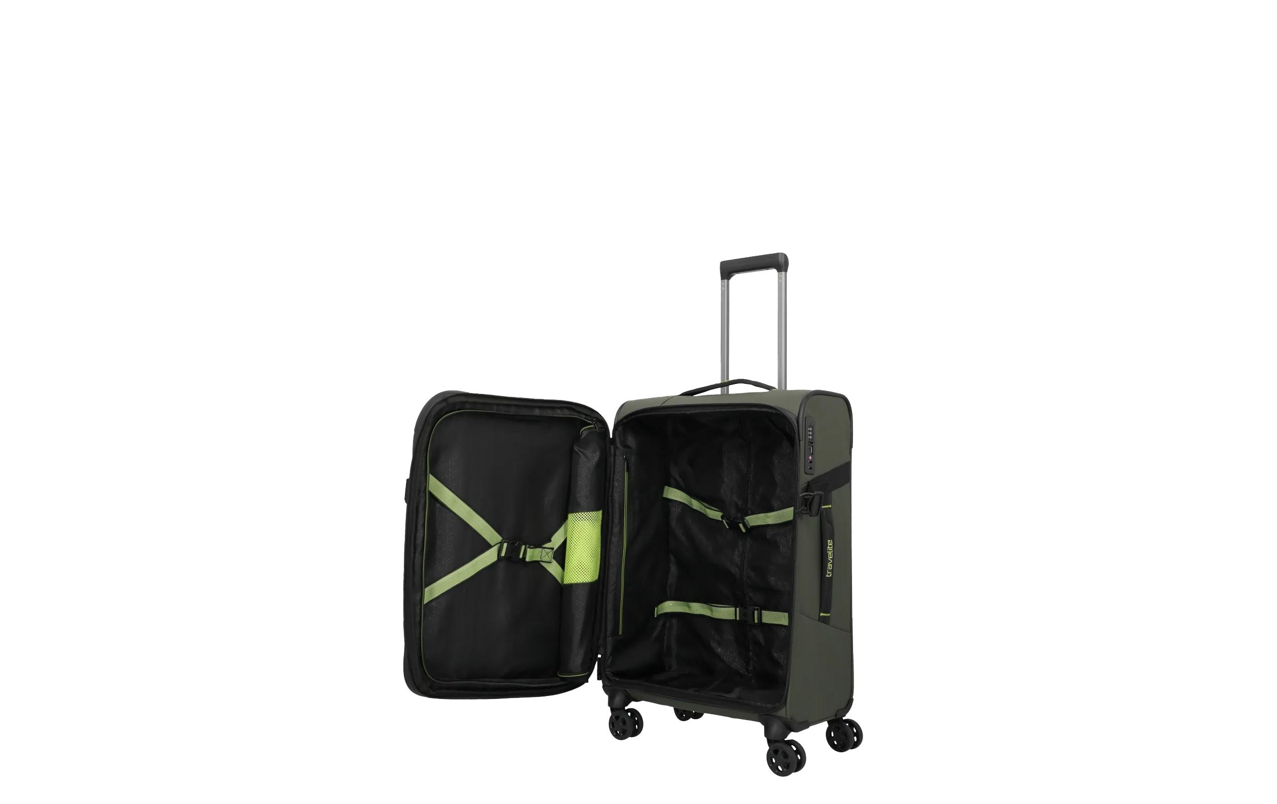 Briize Trolley M erweiterbar, Dunkelgrün<br>Reisekoffer