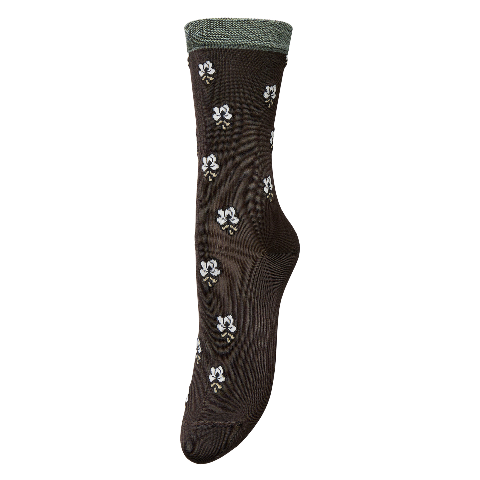 LEAVY - Chaussettes imprimées | Marron