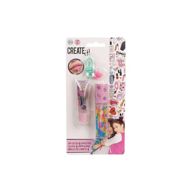 CREATE it! - Lipgloss mit Karbiner - 2er Pack - 1 Set