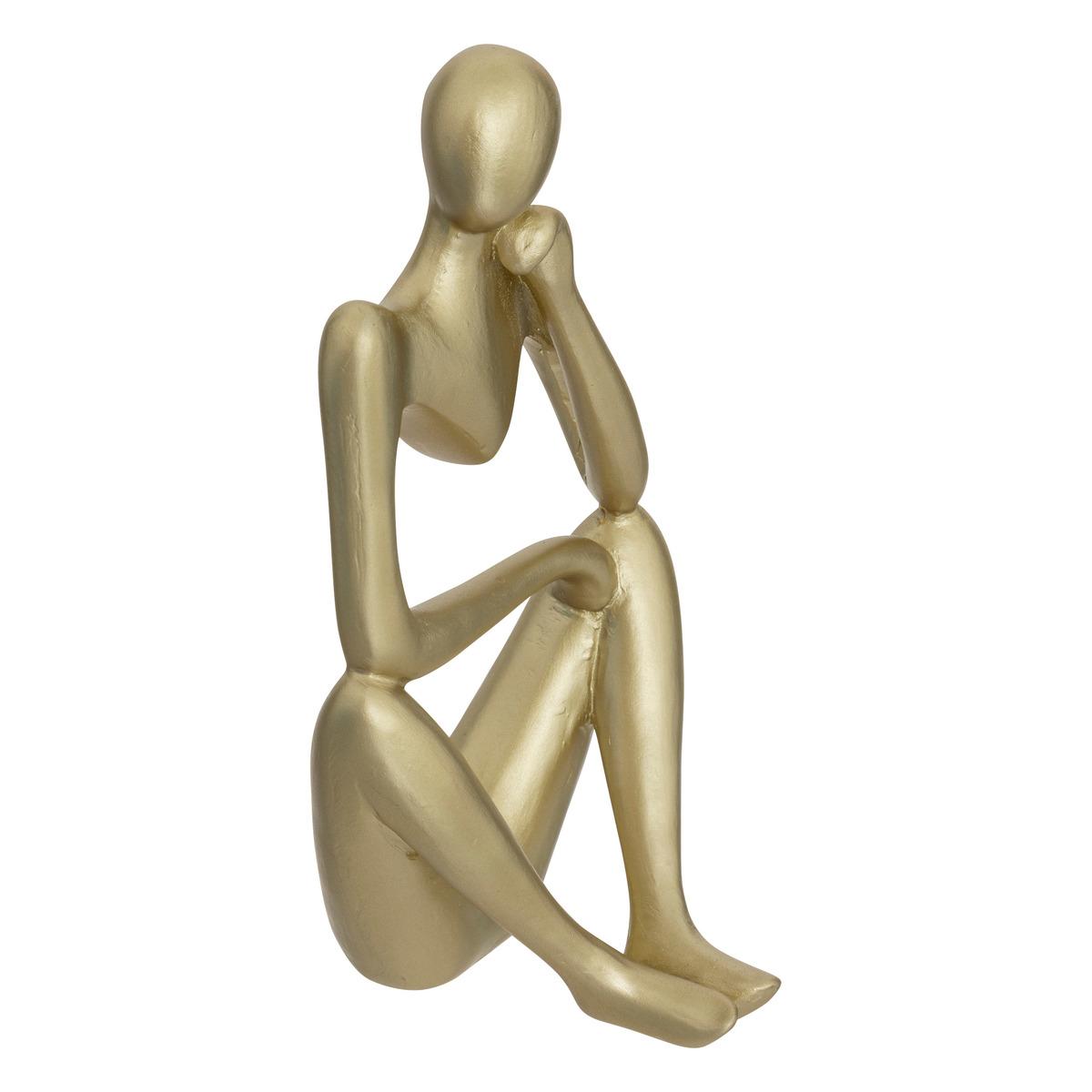 STATUES FEMME COLLECTIONNEUR OR DESIGN 1