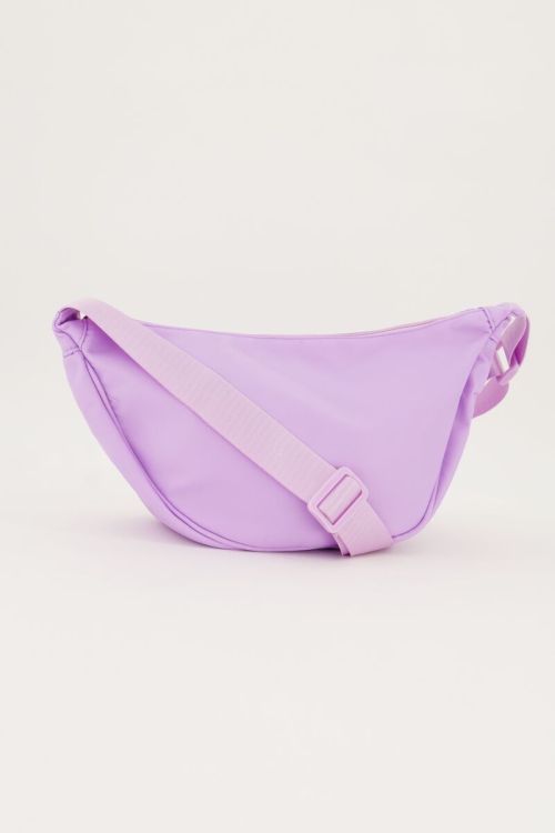 Lila crossbody tas