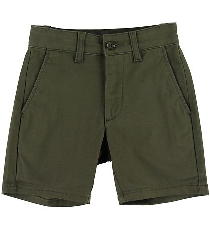Grønt Shorts - Ludvig Buzz - Army Grøn