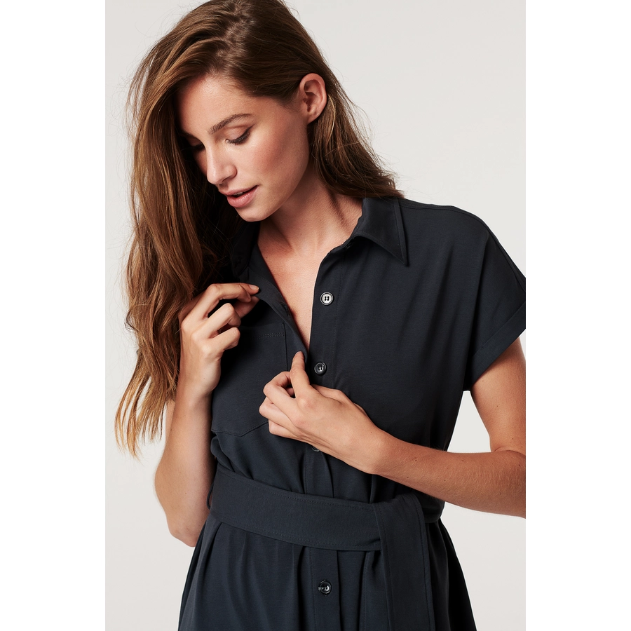 SUPERMOM Still-Kleid Ebony Ebony
