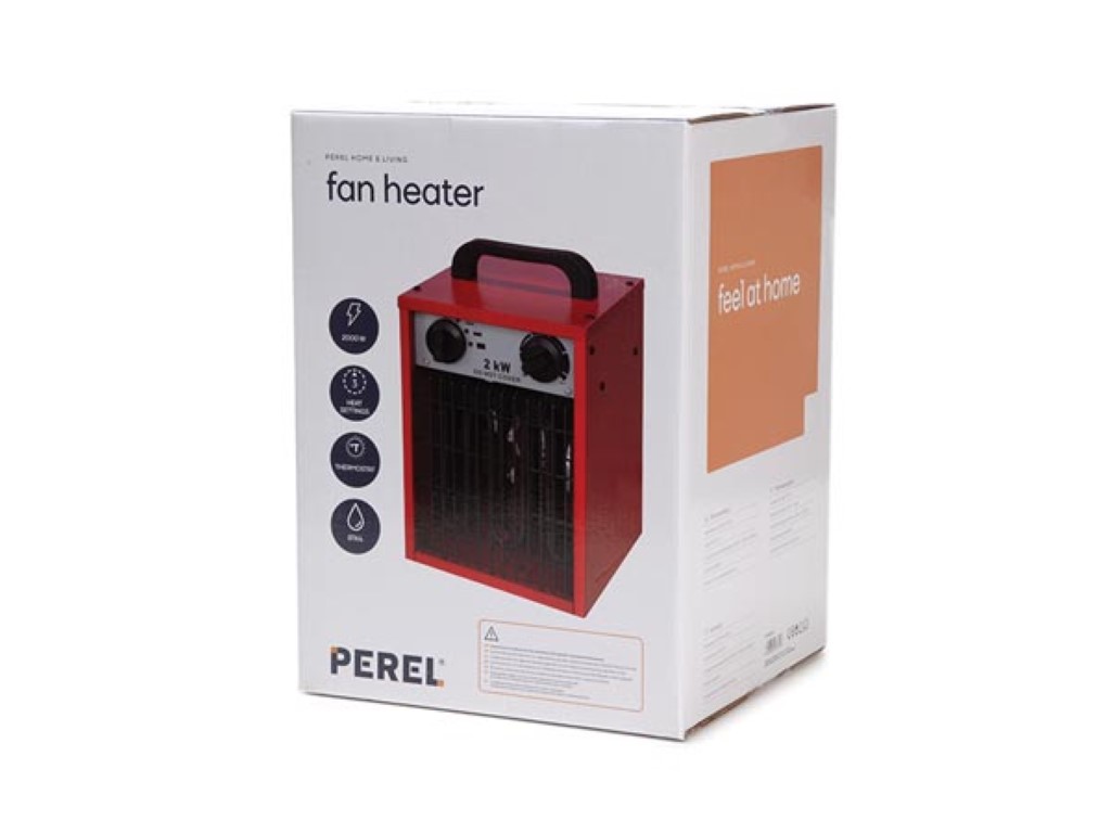 Perel TC78069N ventilatorkachel - 2000 watt