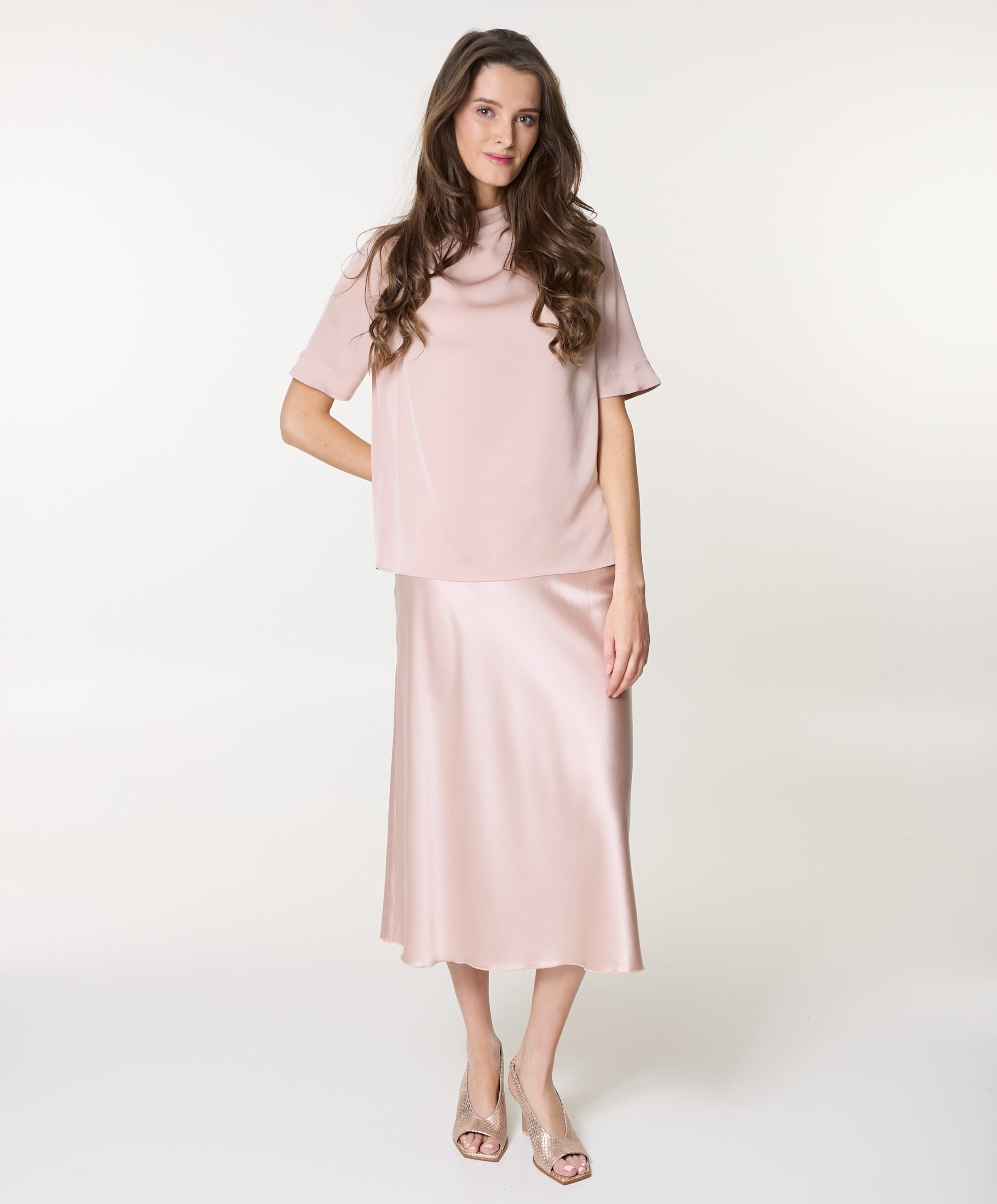Ahlvar Gallery Dames T-shirt roze