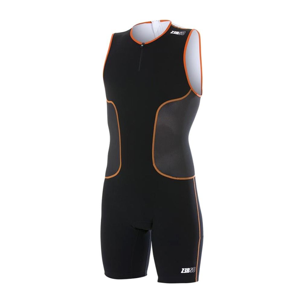 Z3Rod ISUIT BZ - Combinaison trifonction shorty  Homme black/orange/white