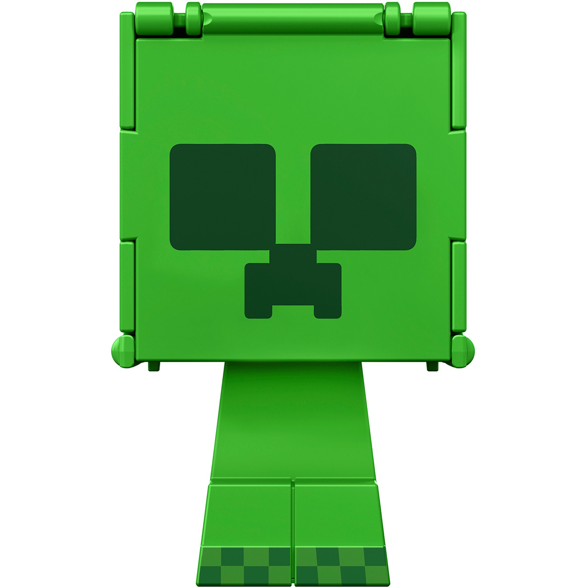 Mattel Spielfigur Minecraft Flippin' Figure Creeper + Charged Creeper