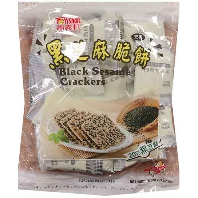 Fu Yi Shan Zwarte Sesam Cracker 360g