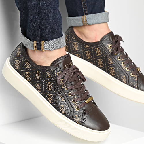 Baskets FM5VCUELE12 Brown Cream