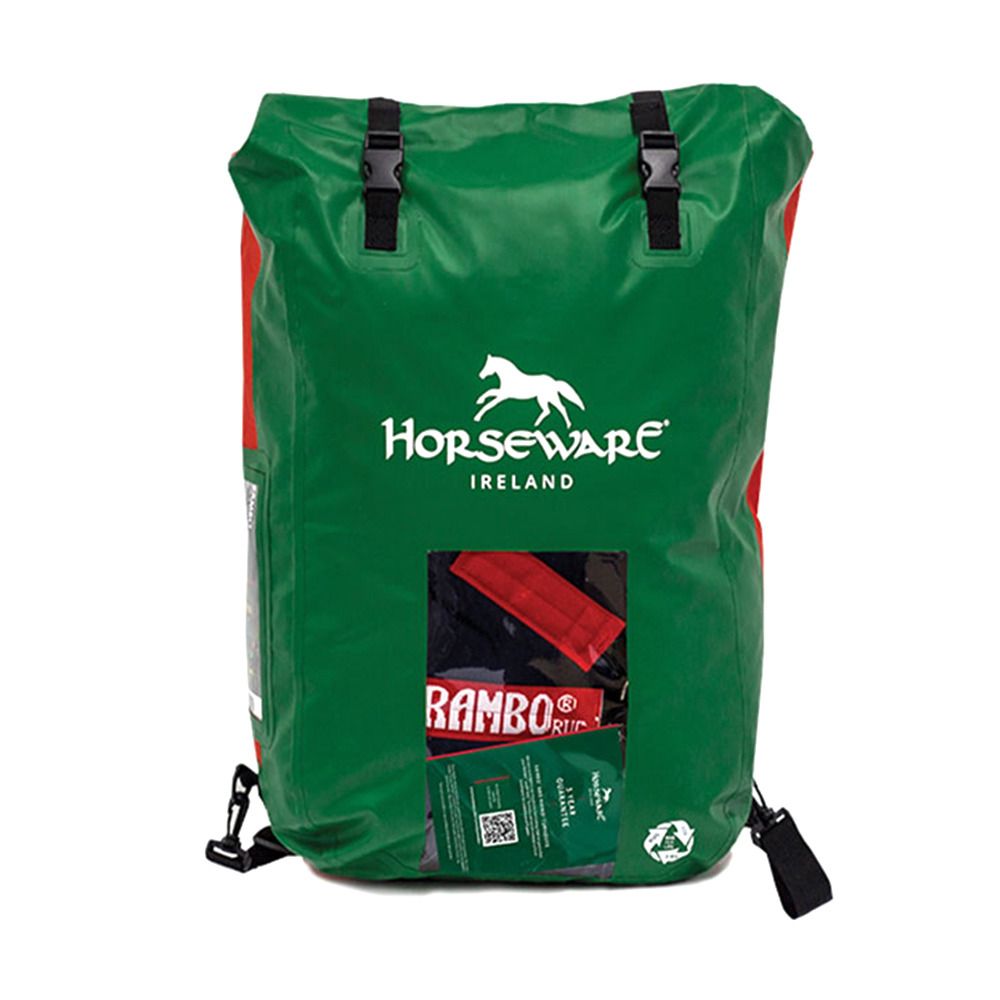 Horseware RAMBO DUO FORCE 100G  + LINER 100G ET 300G  -  Couverture de paddock + couvre-cou navy/white