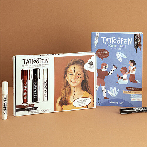 Nailmatic tattoopen set - funny tribe