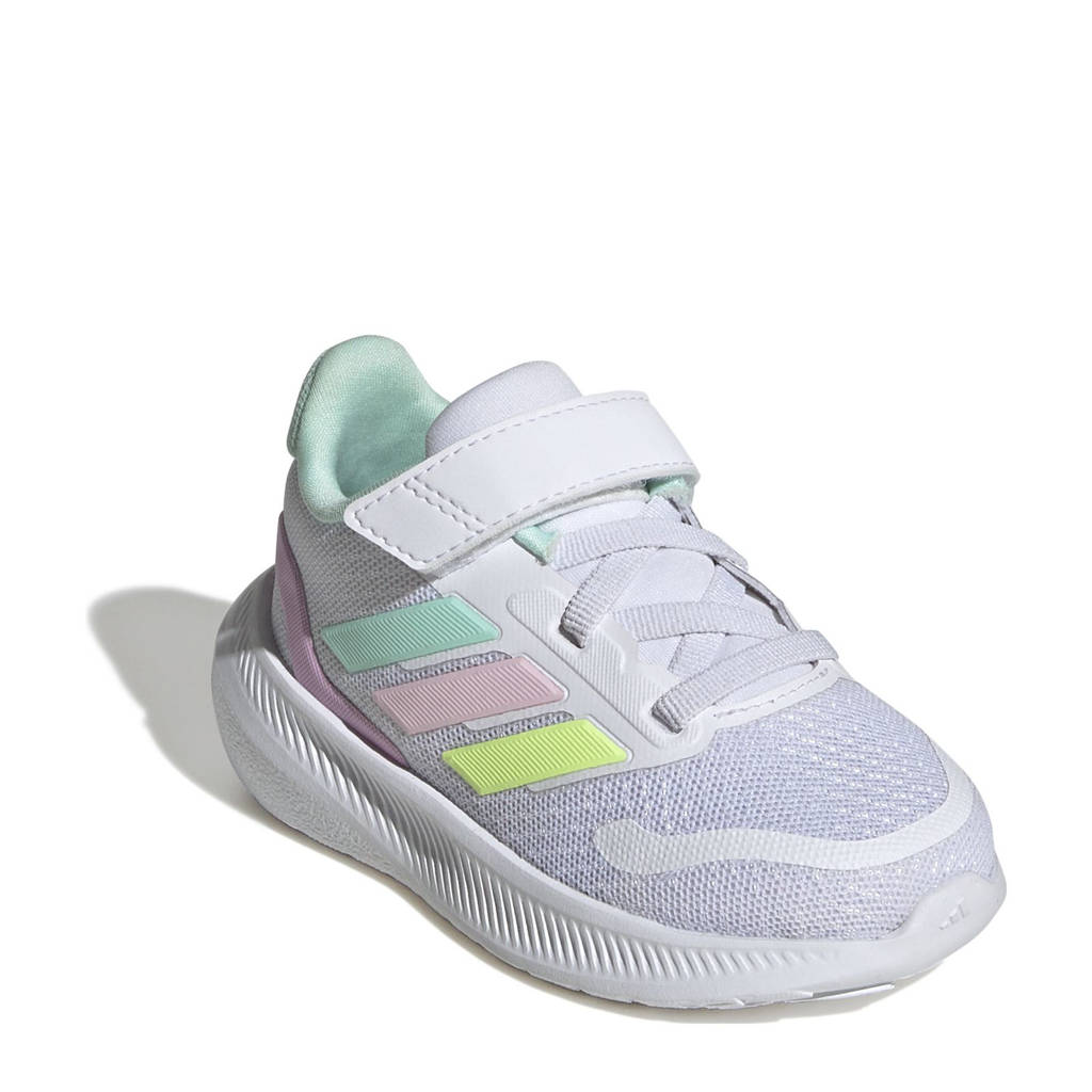 adidas Runfalcon 5sneakers wit/lichtgrijs/lichtroze