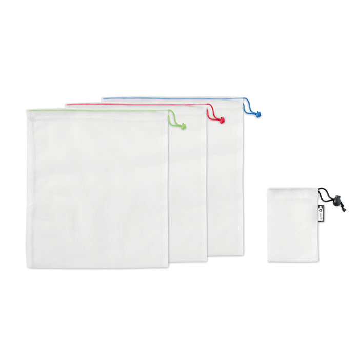 GiftRetail MO9898 - VEGGIE SET RPET Lot de 3 sacs  en RPET