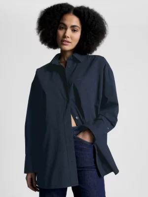 Camisa de popeline oversized