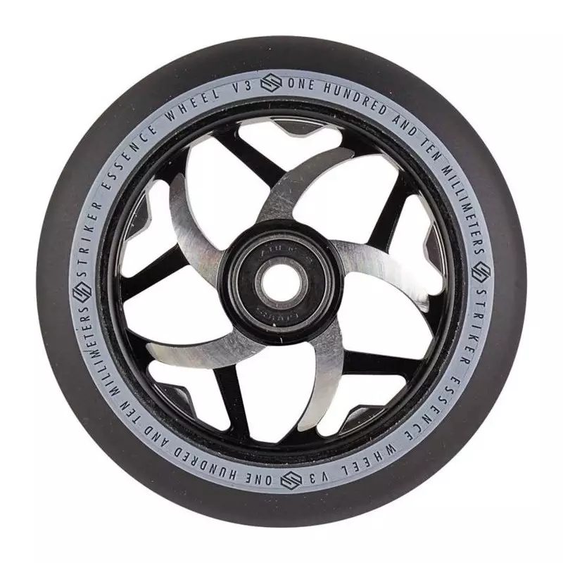 Striker Essence V3 Noir Roue Trottinette Freestyle Noir 110mm