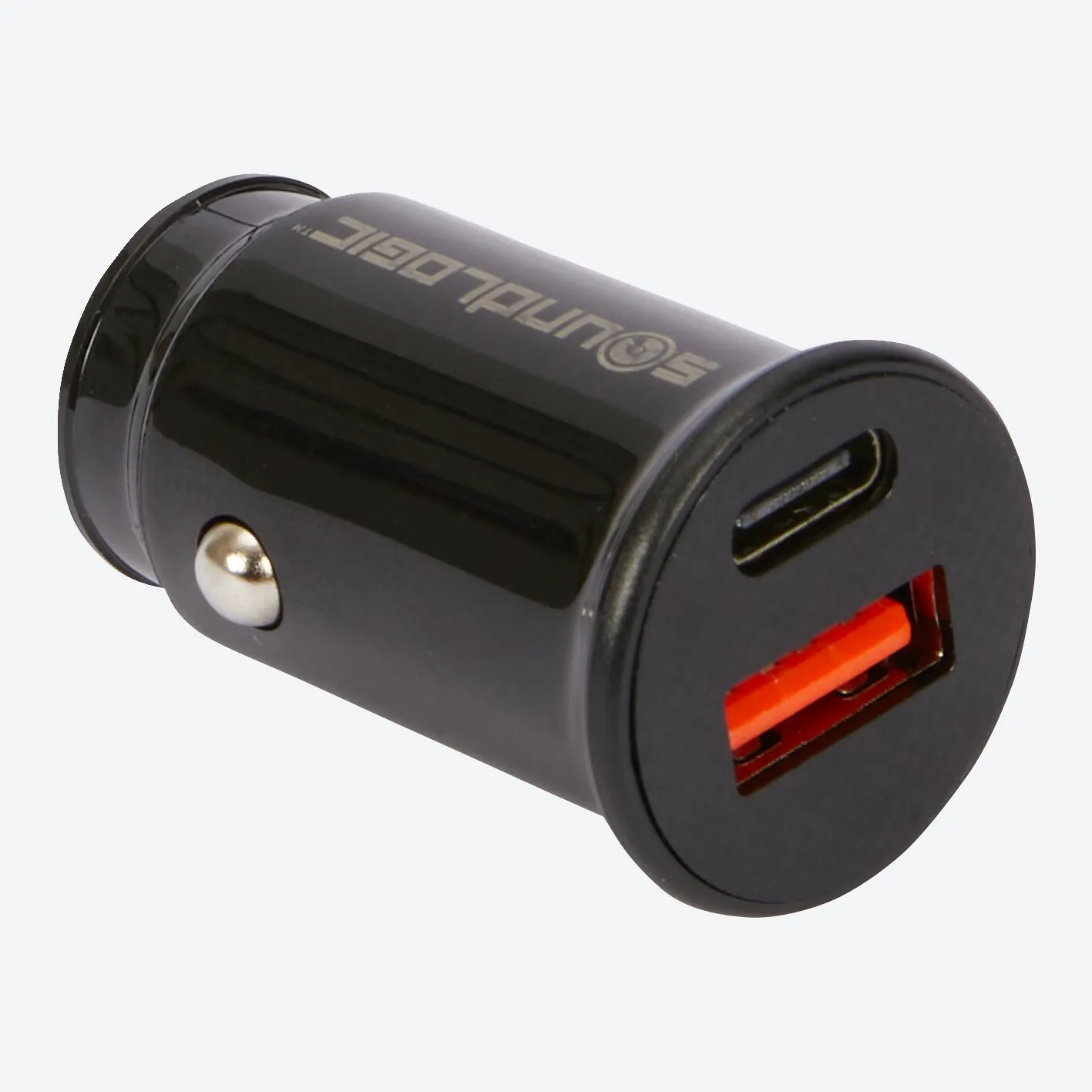 Soundlogic Auto-Ladegerät mit USB-A & -C-Anschluss