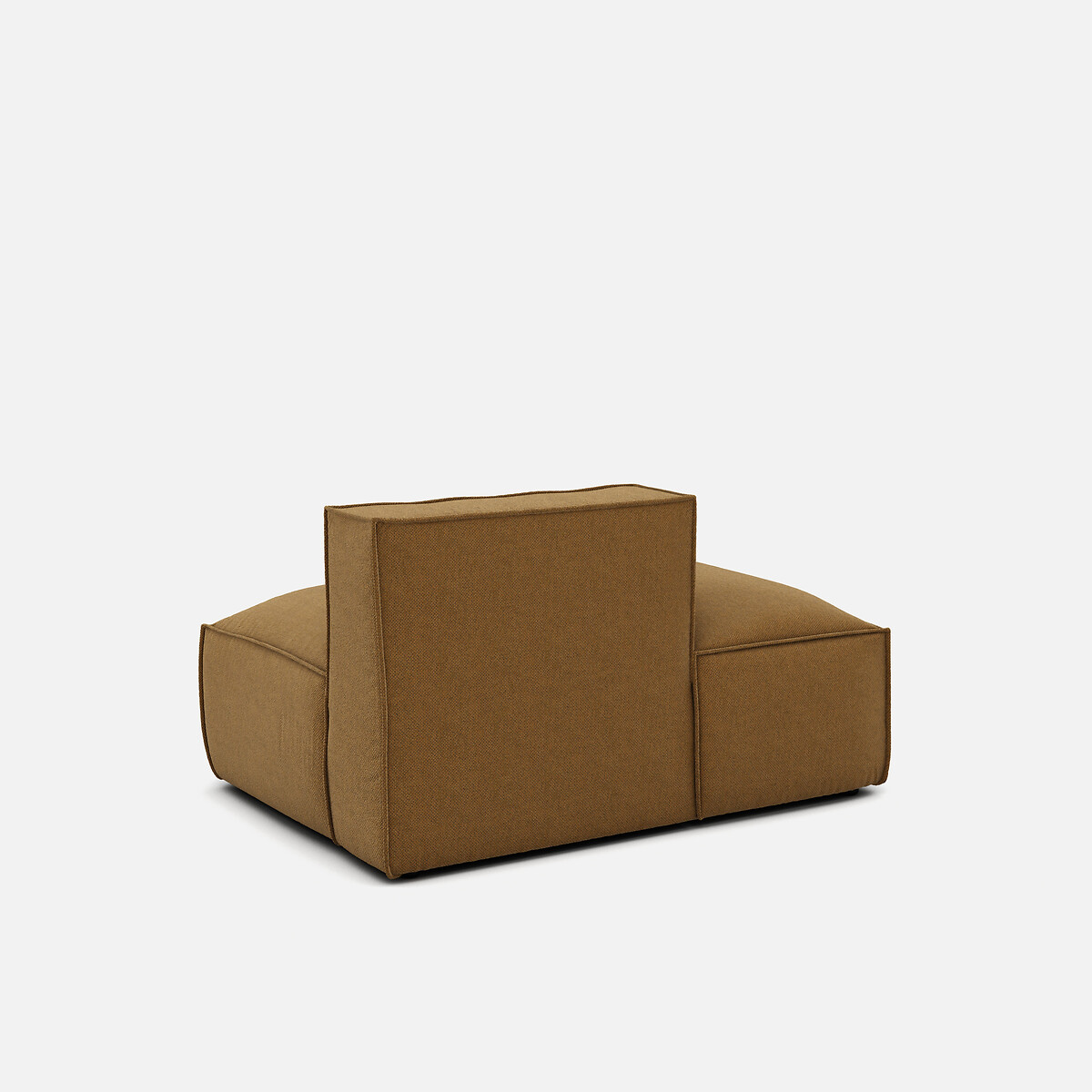 LA REDOUTE INTERIEURS<br>Sofá lounge texturizado, esquerdo, Seven