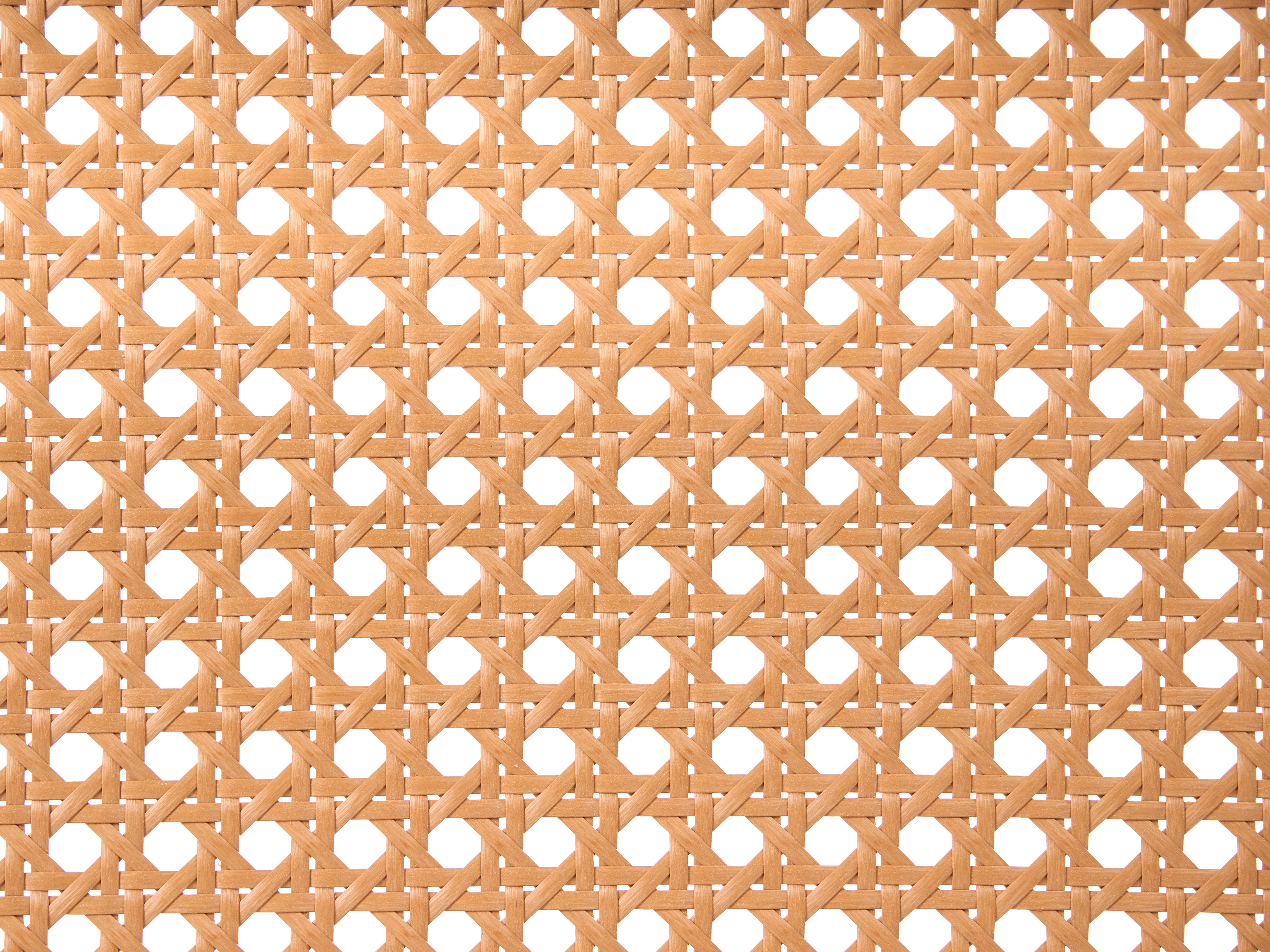 Bed Rotan BOUSSICOURT 180 x 200 cm Lichtbruin