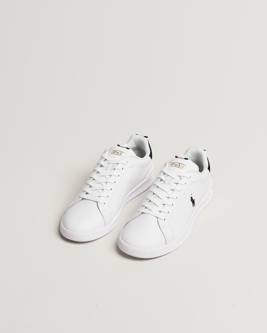 Polo Ralph Lauren Heritage Court Sneakers White/Navy/Red