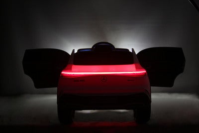 Mercedes-Benz EQS SUV Elbil, Hvit