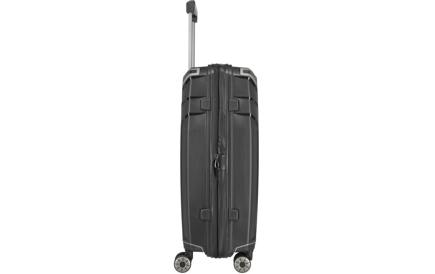 Koffer Elvaa Trolley M 72 l, Schwarz<br>Reisekoffer