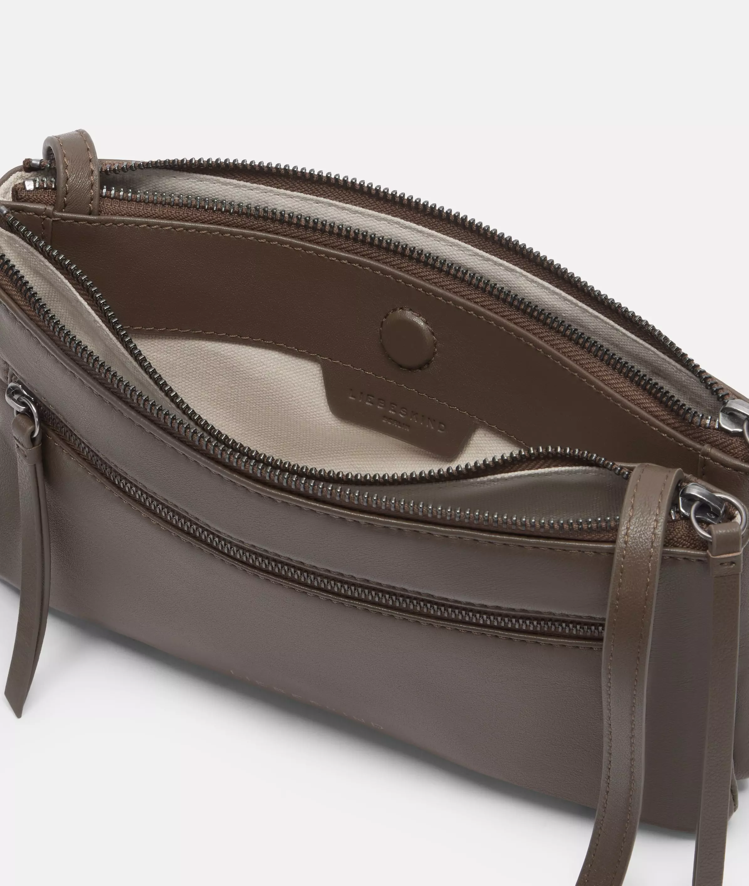 Crossbody Handy shoulder bag made from soft sheepskin