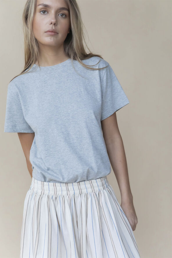 Studio Feder Freya T-shirt Grey melange