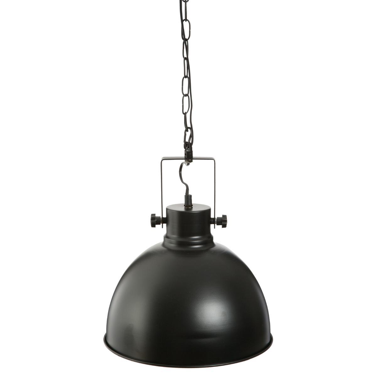 SUSPENSION METAL ROND BASALT D.30CM