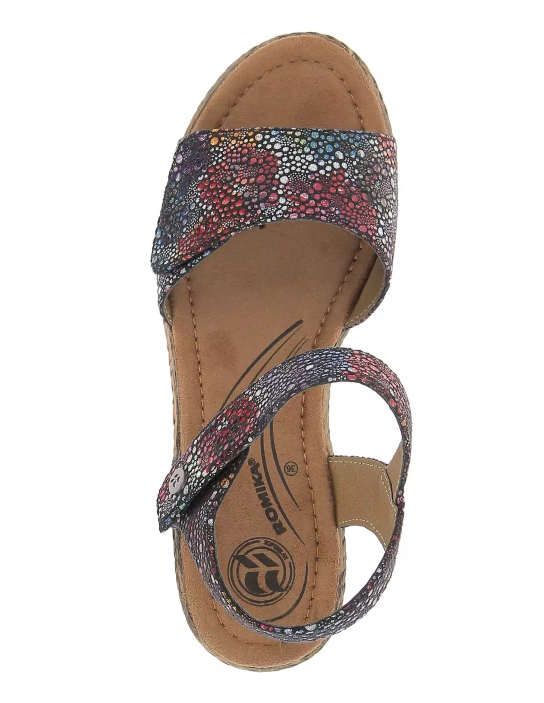 ROMIKA 74R0172002 - Sandales & nu-pieds Blackmulti