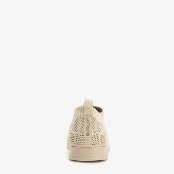 Hush Puppies lage dames sok sneakers beige