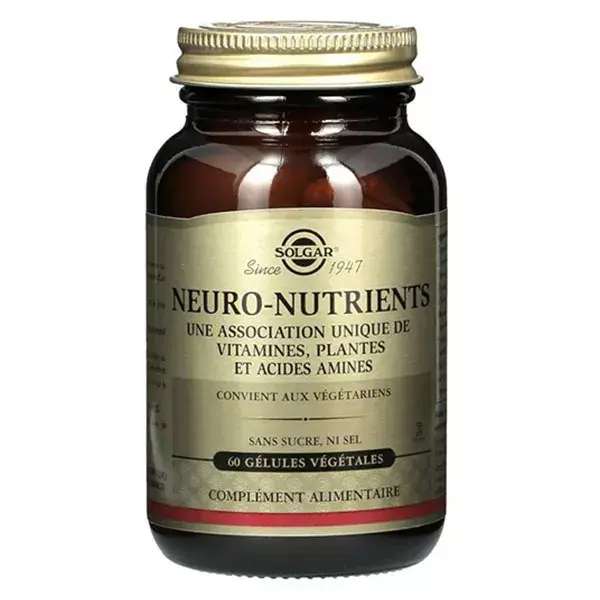 Solgar Neuro Nutrientes - 60 cápsulas vegetais
