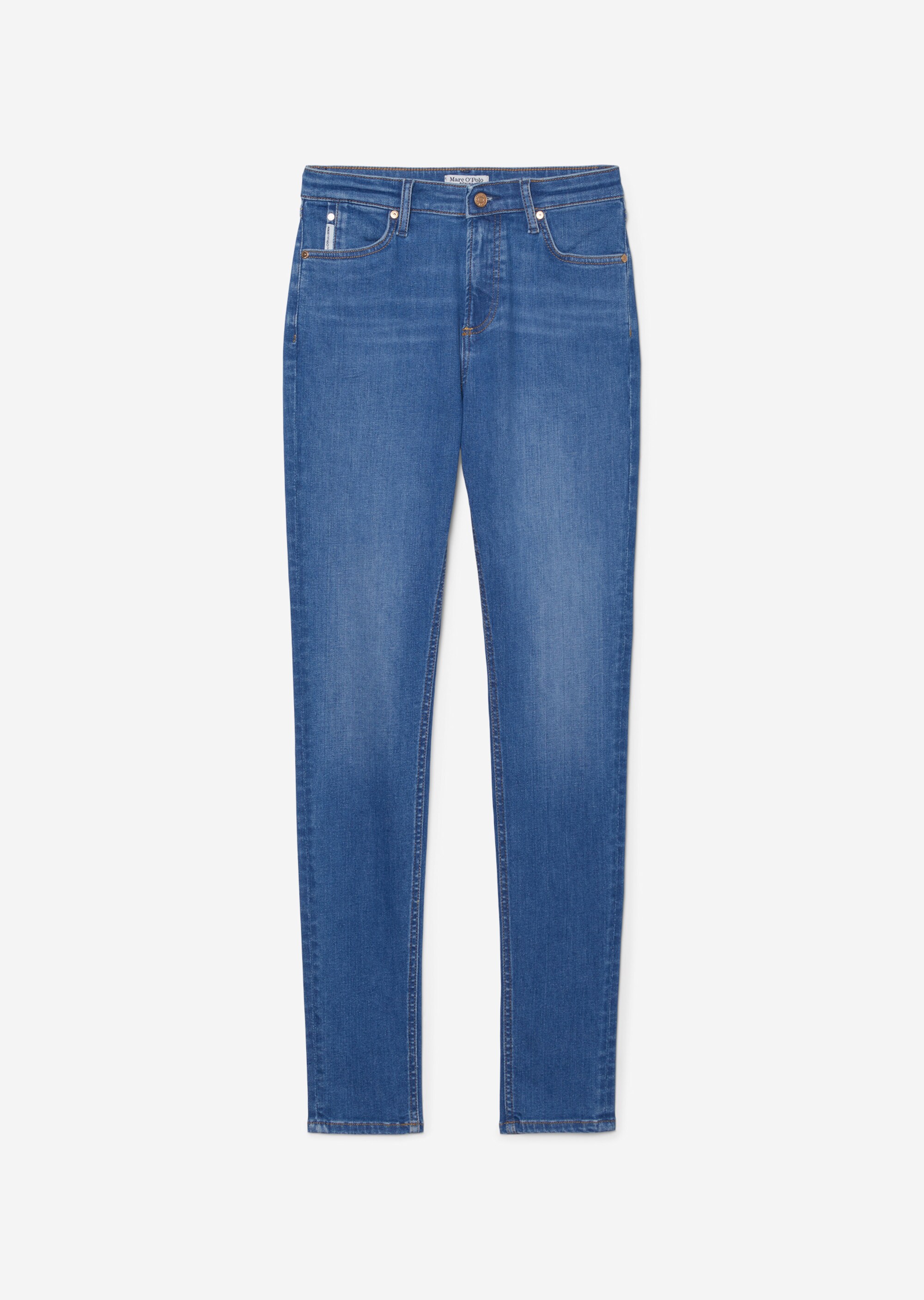 Jeans Modell KAJ Skinny high waist aus stretchigem Bio-Baumwoll-Mix