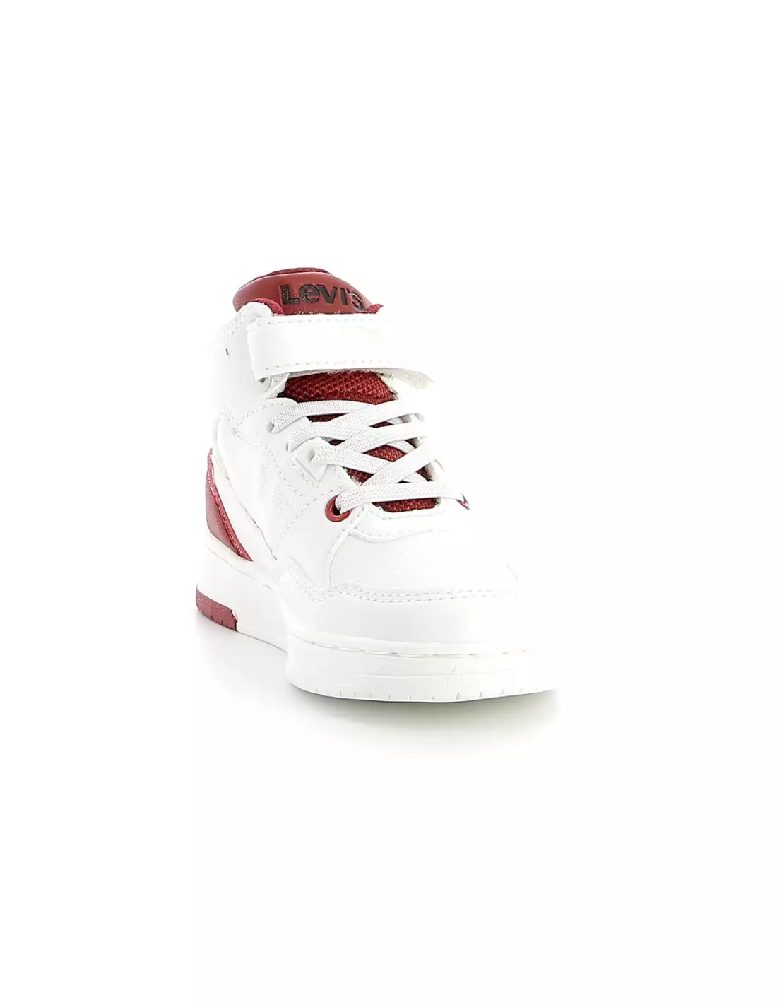 LEVIS BLOCK VIRV0012T WHITE RED - Sneakers Whitered