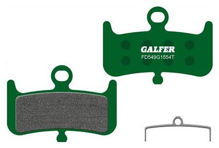 Paire de Plaquettes Galfer Semi-Métallique Hayes Dominion A4 Pro