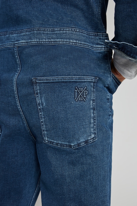 Overall, Denim, Workwear, Brusttaschen, Langarm