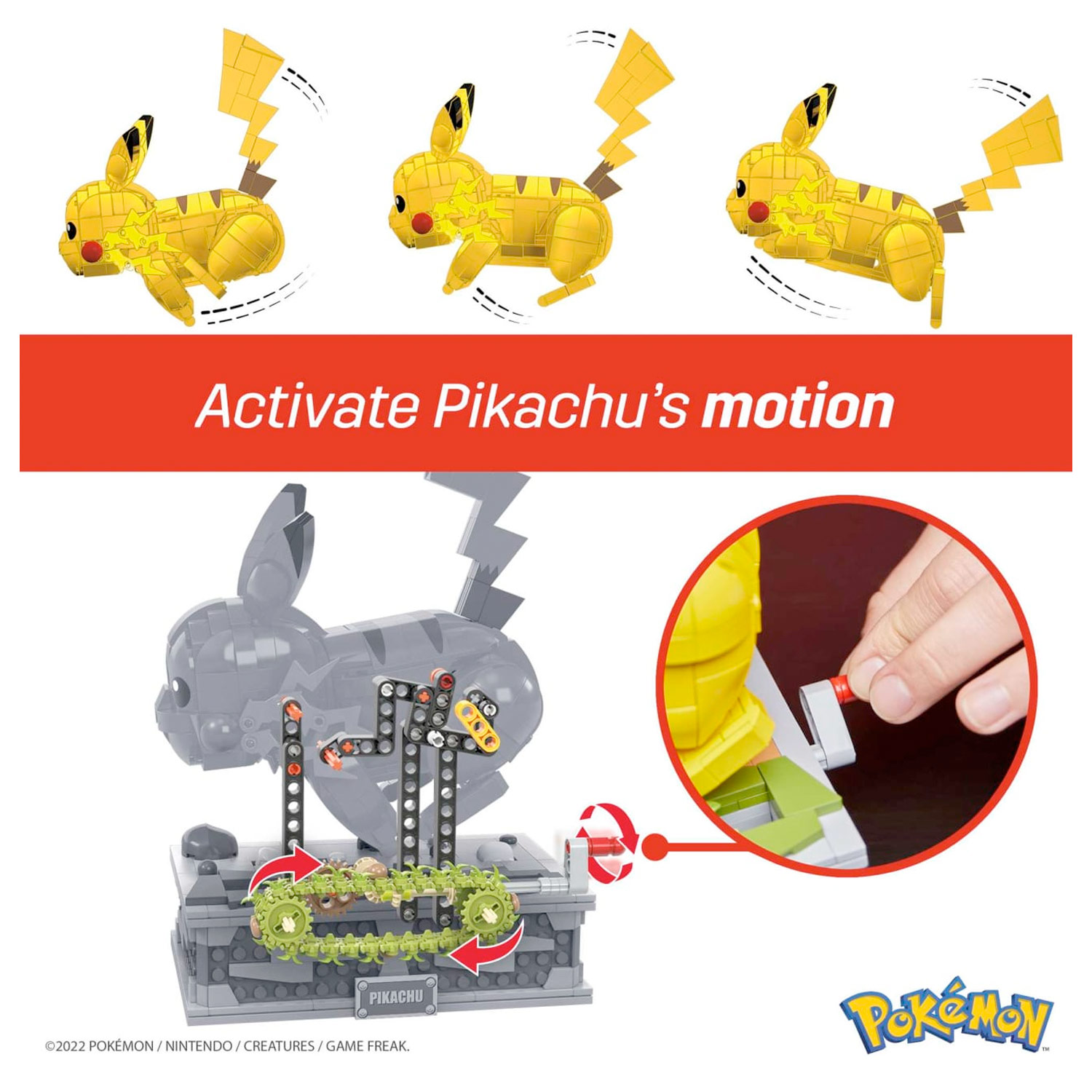 Mega Construx - Pokémon Motion Pikachu