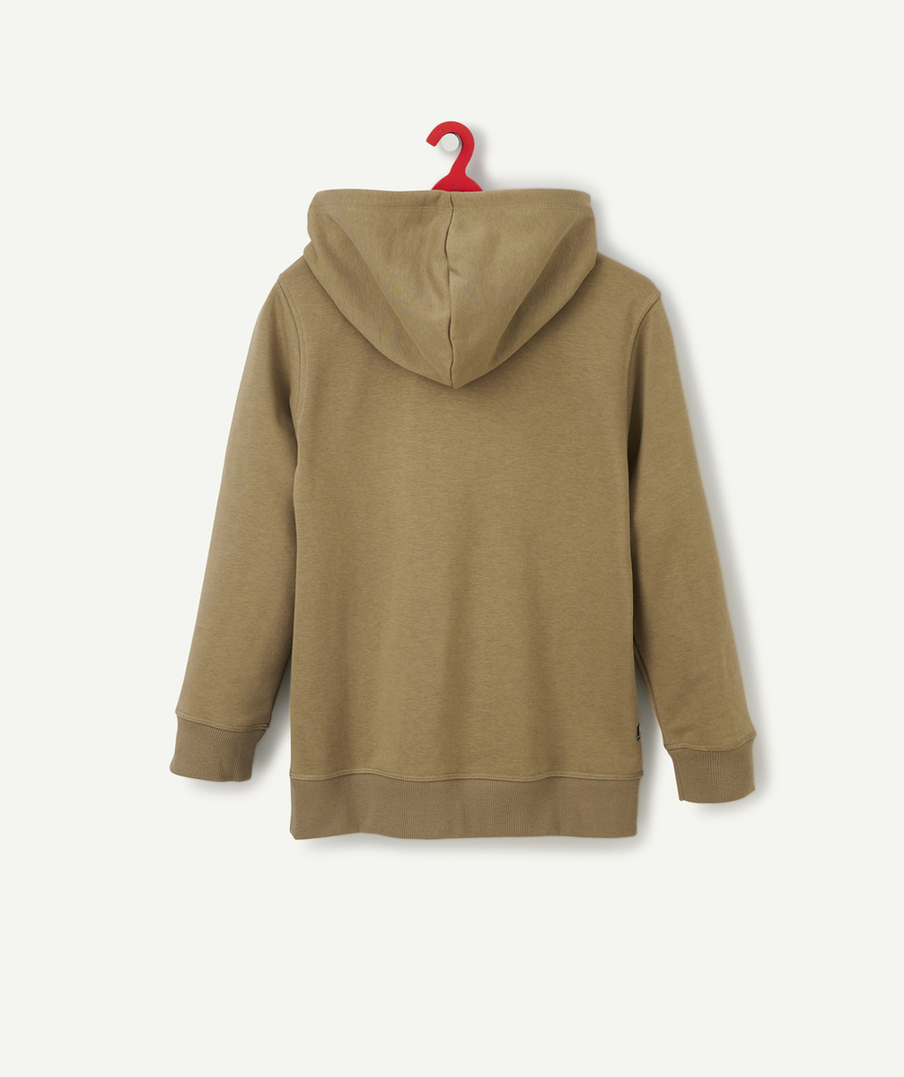 NEW BALANCESWEAT À CAPUCHE ESSENTIALS REIMAGINED GARÇON KAKI