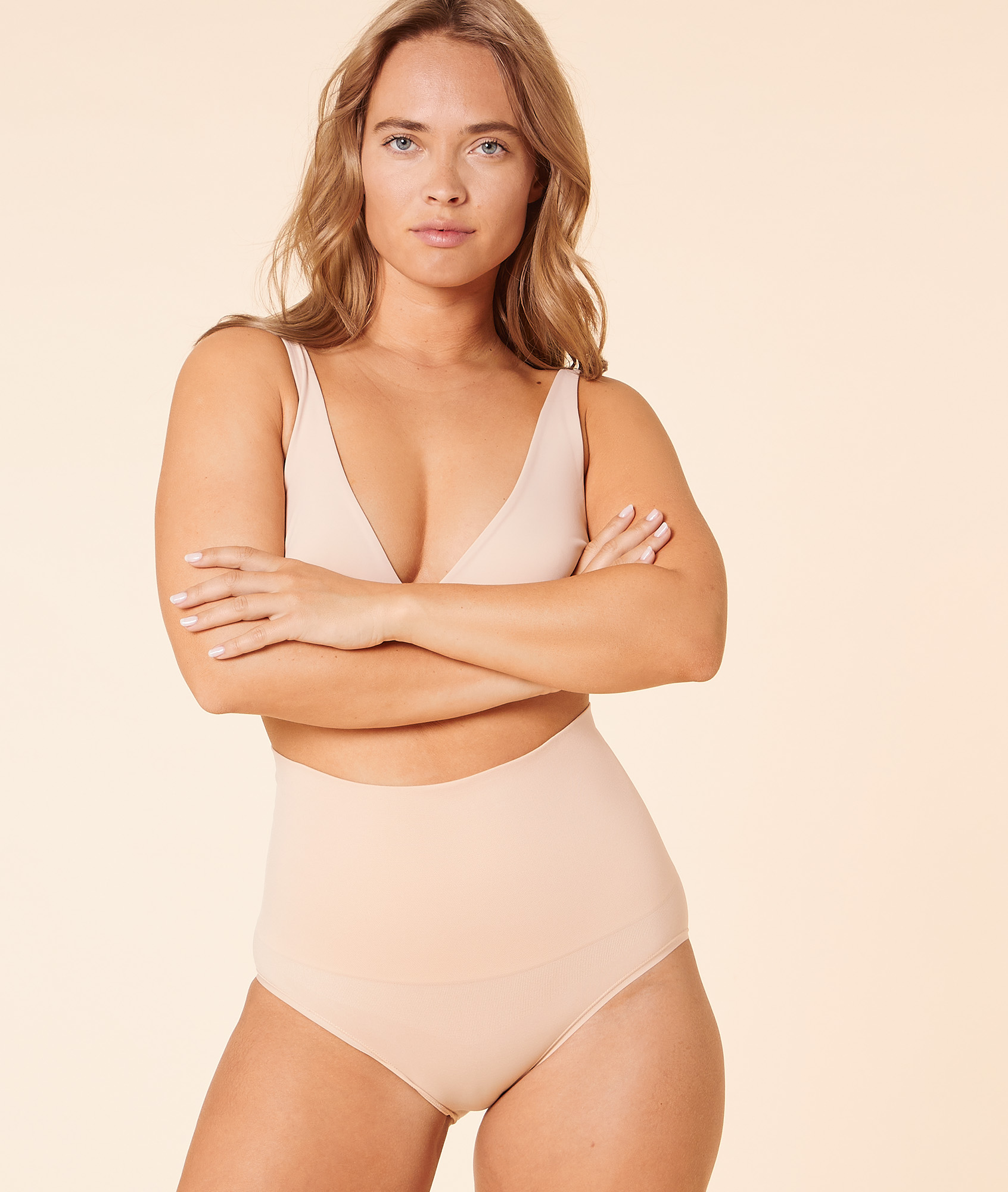 Culotte gainante taille haute - Maintien médium