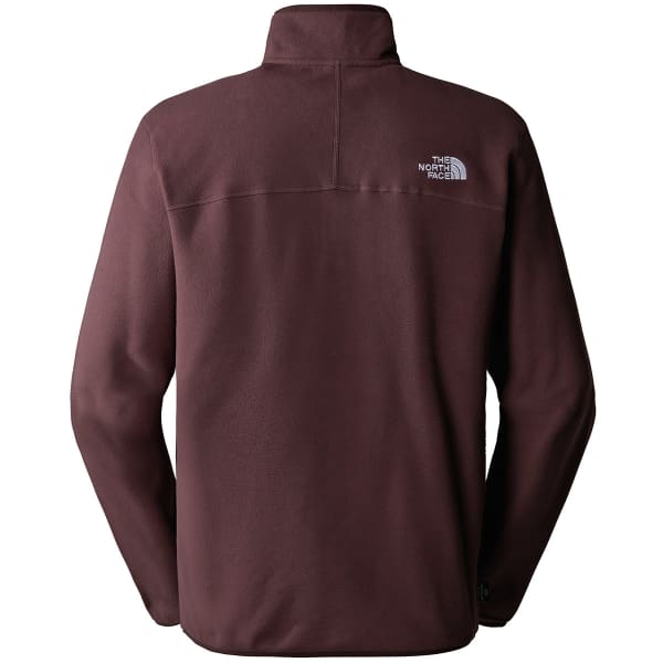 Sweat polaire THE NORTH FACE M 100 GLACIER 1/4 ZIP COAL BROWN