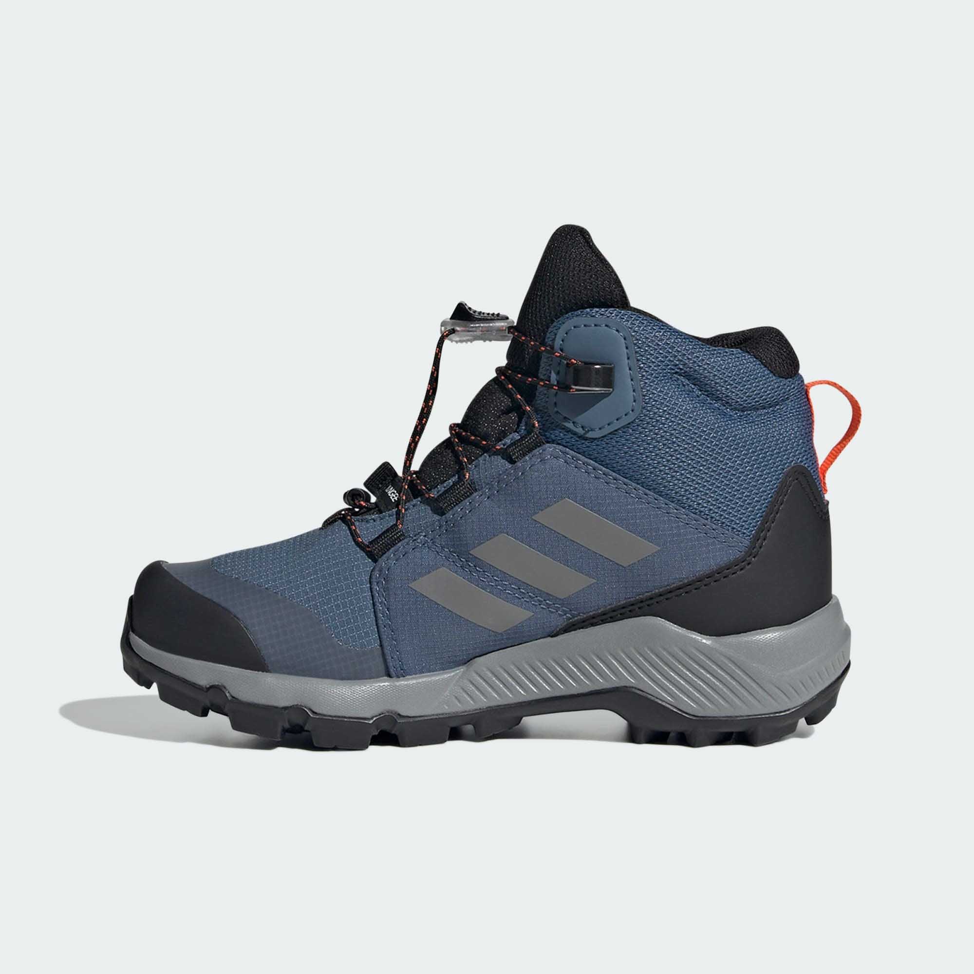 Terrex Mid GTX Junior Wonder Steel/Grey Three/Semi Impact Orange